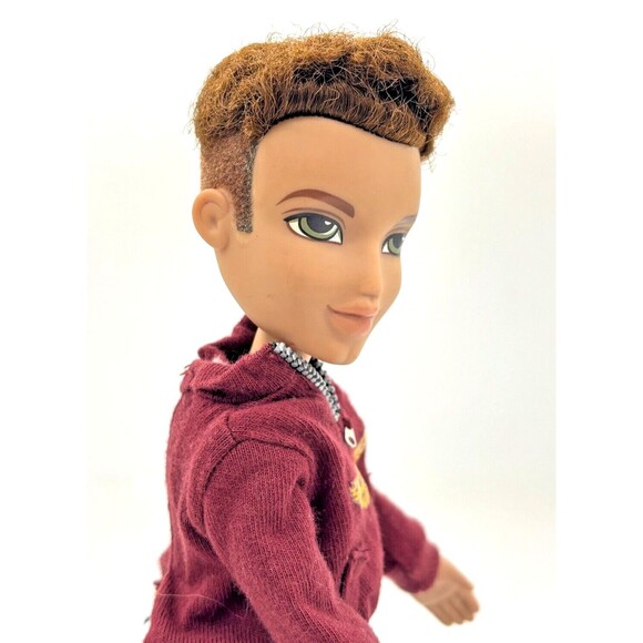 2002 Bratz Boyz New Fashions Dylan Doll Dressed Zip Up Shirt Jeans & Boots EUC - Picture 7 of 16